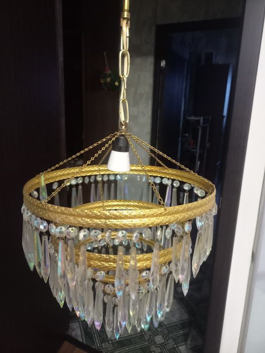 Продам люстру Чешская трехярусная