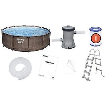 Piscina bestway steel pro max