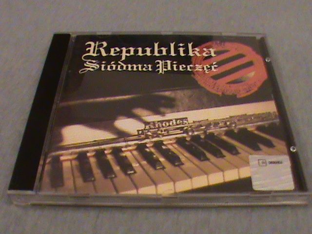 Republika - Siódma pieczęć -CD- wyd. I - Sound-Pol- 1993 r. Stan bdb.