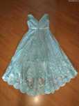 Vestido para casamento, com cauda.