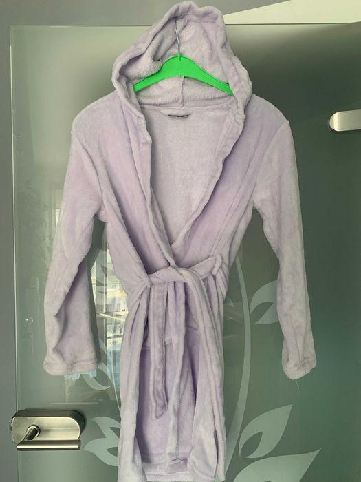 szlafrok dziewczecy na zime 146-152