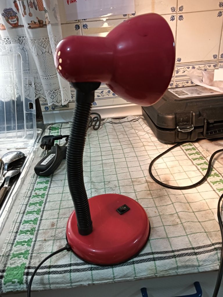 Candeeiro com lampada