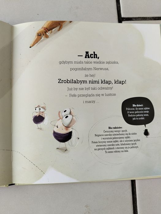 Książka Z muchą na luzie ćwiczymy buzię