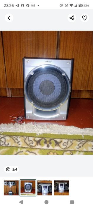 Музикальний центер Sonyі з Блутузом