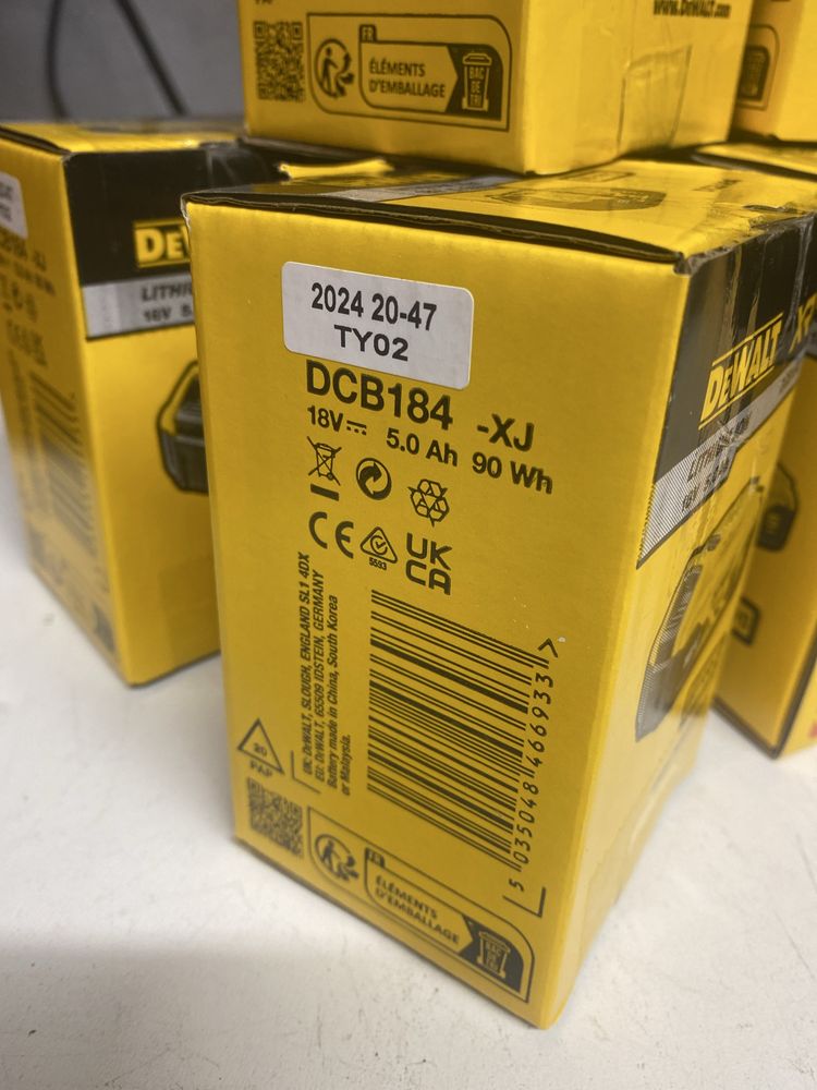 Akumulator dewalt DCB184 oryginalne