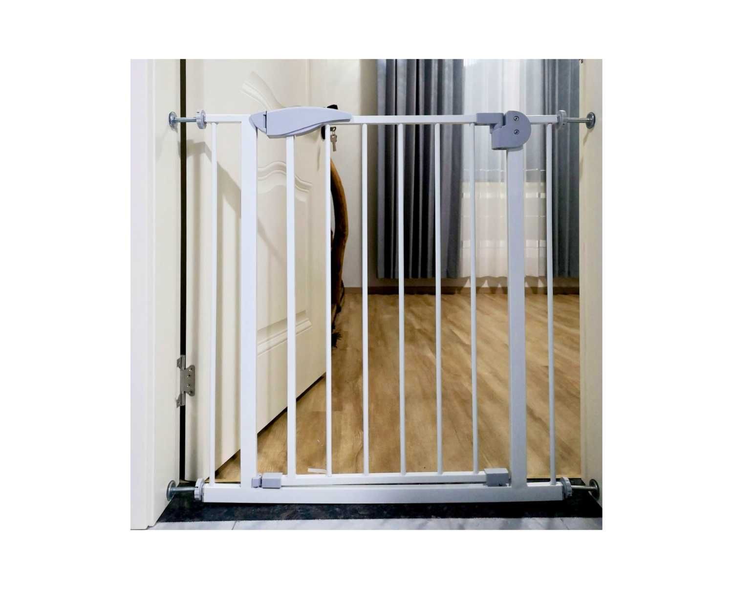 MEGA Bramka Zabezpieczająca Na Schody Dla Dzieci/Psa 75-115cm Wys 78cm