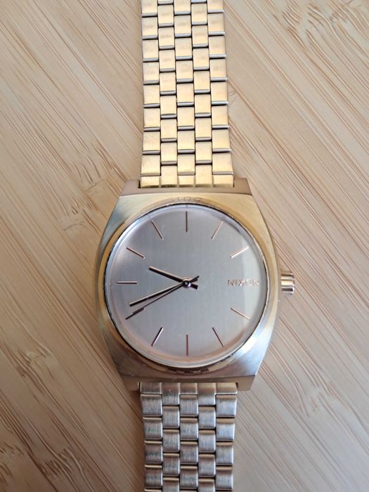 Relógio - Nixon Time Teller Dourado