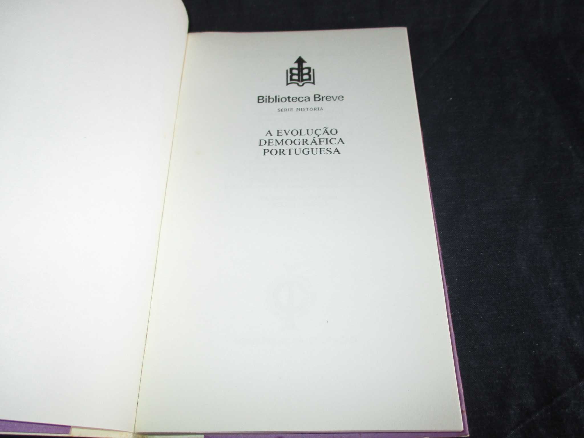 Livro A Evolução Demográfica portuguesa Jorge Carvalho Arroteia