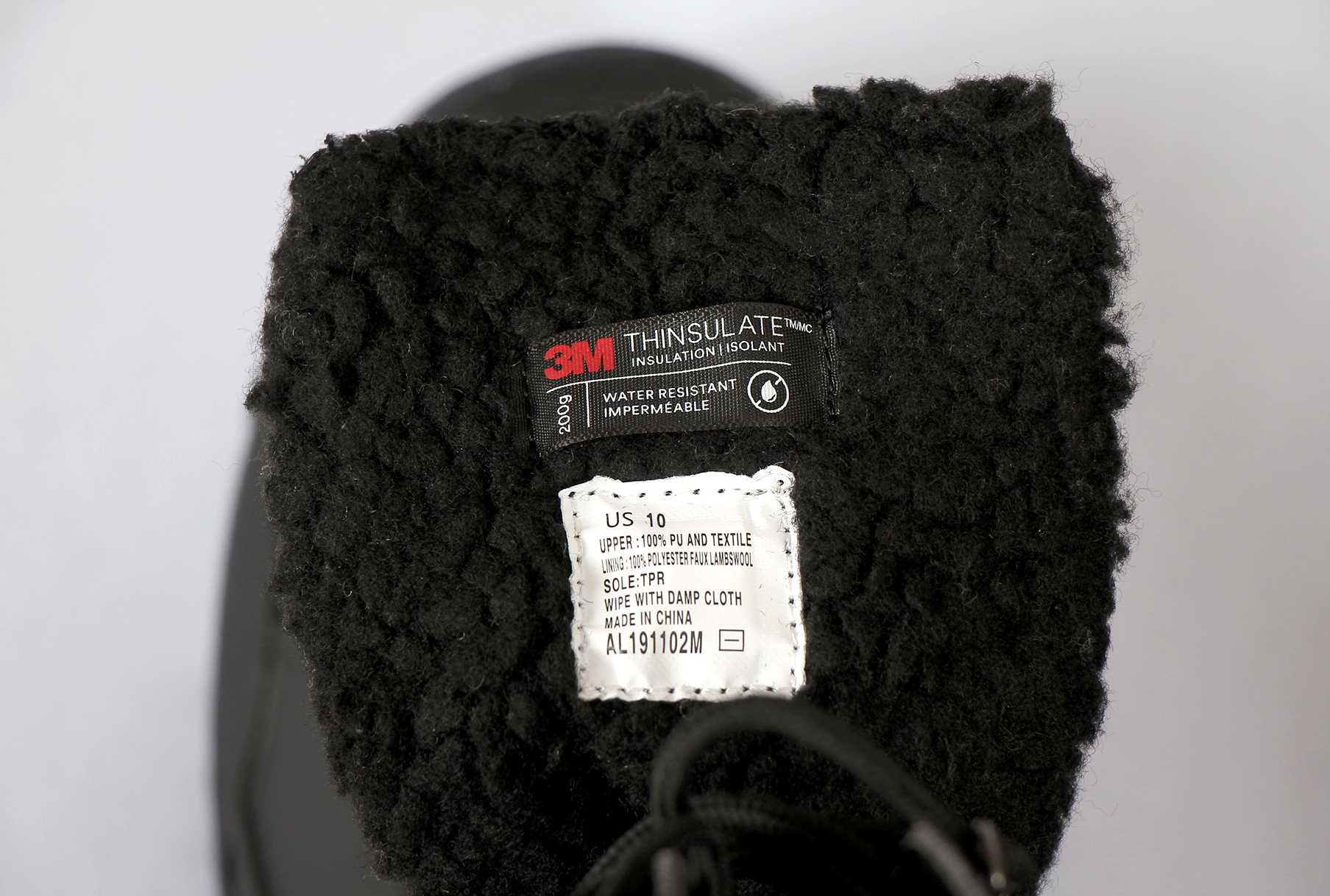 3М THINSULATE Aleader зимові черевики чоботи снігоходи ботинки берци