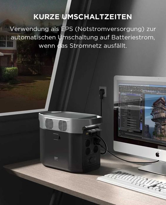 Зарядна станція EcoFlow DELTA 2. Оригінал - 1 рік Гарантії