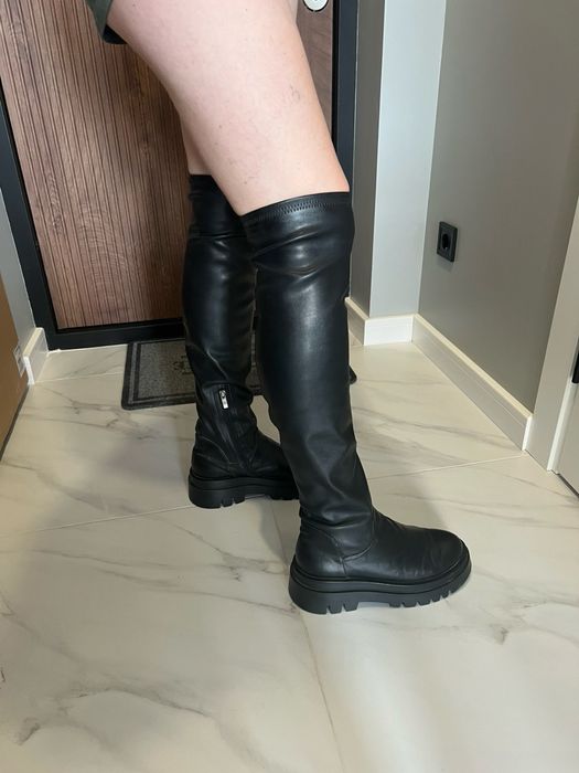 Ботфорти натуральна шкіра