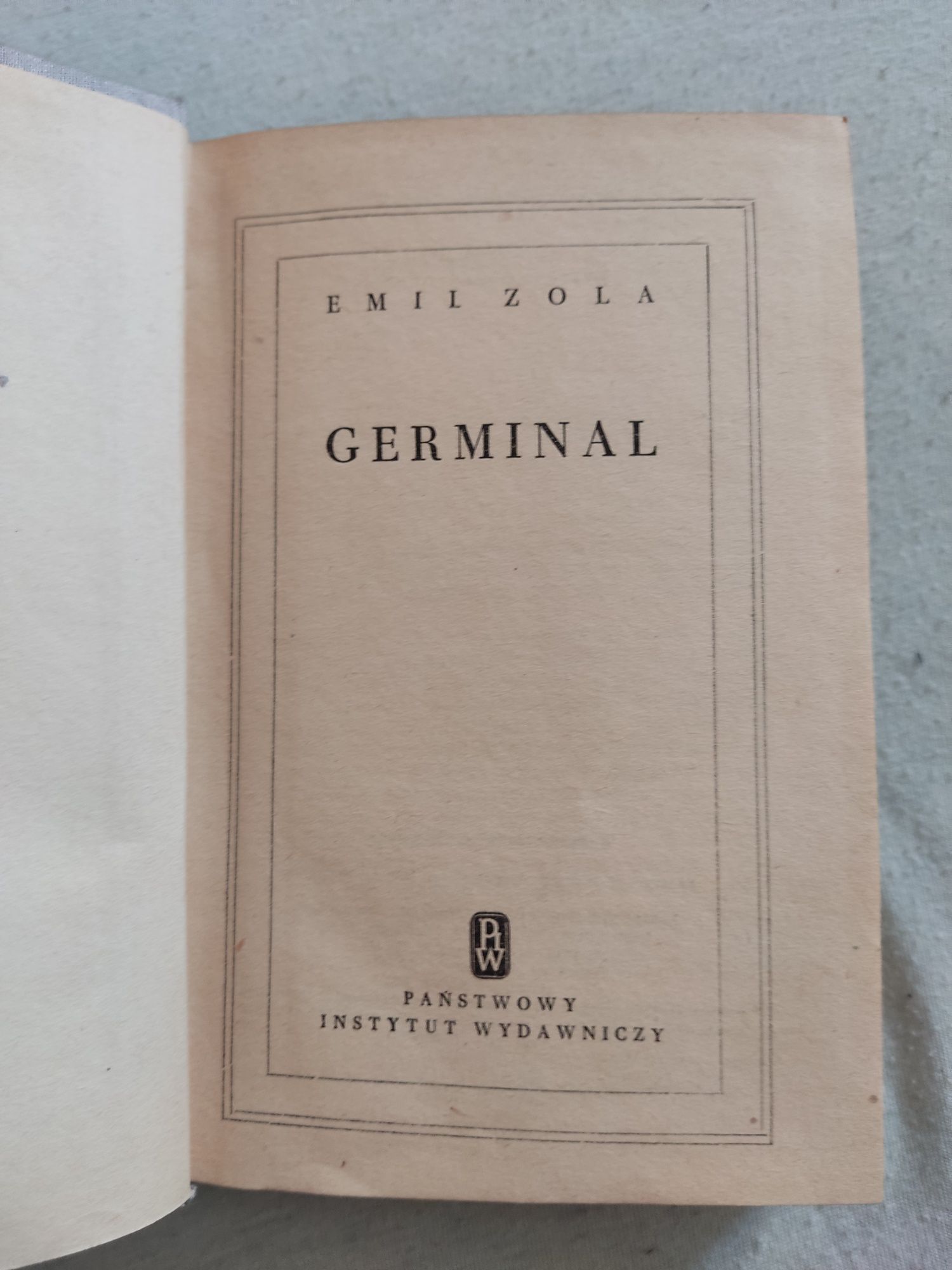 Germinal - Emil Zola