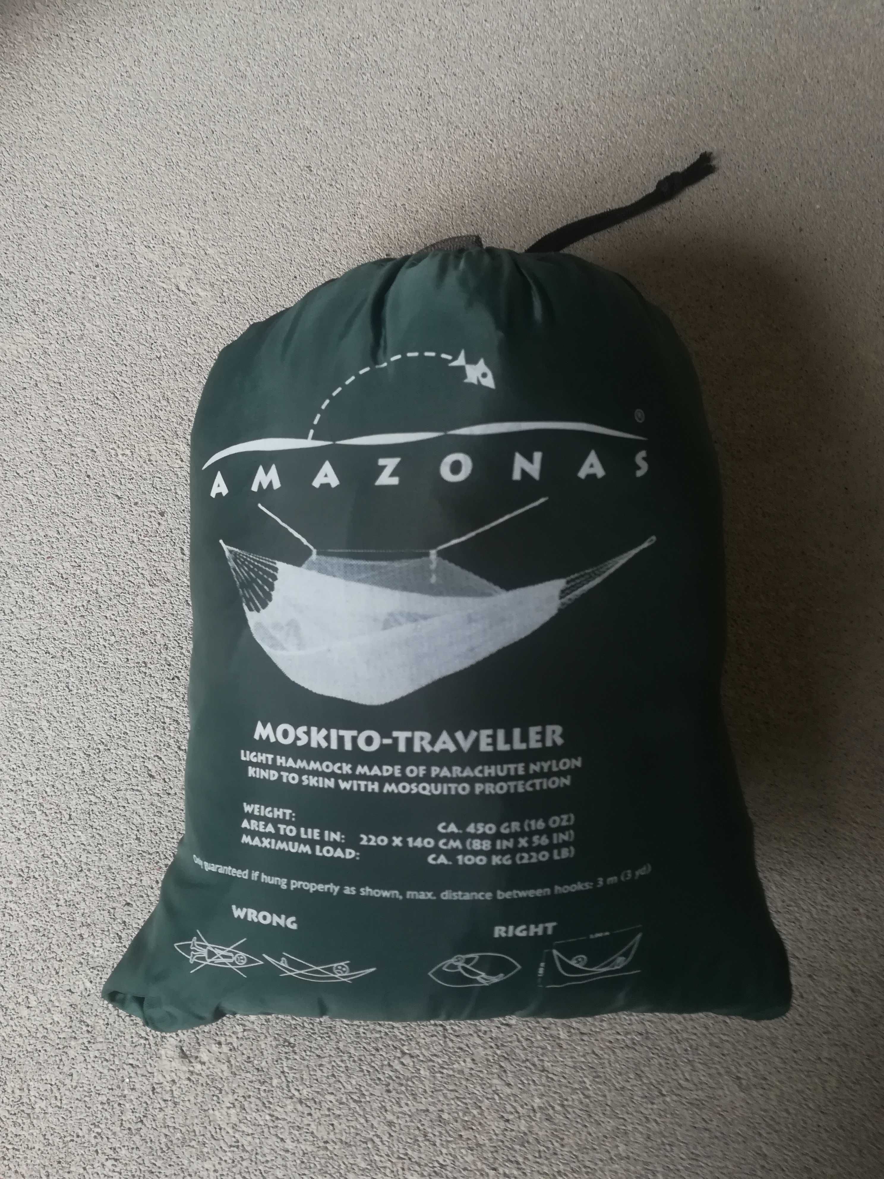 Amazonas Moskito-traveller hamak z moskitierą