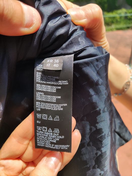 Saia plissada Karl Lagerfeld