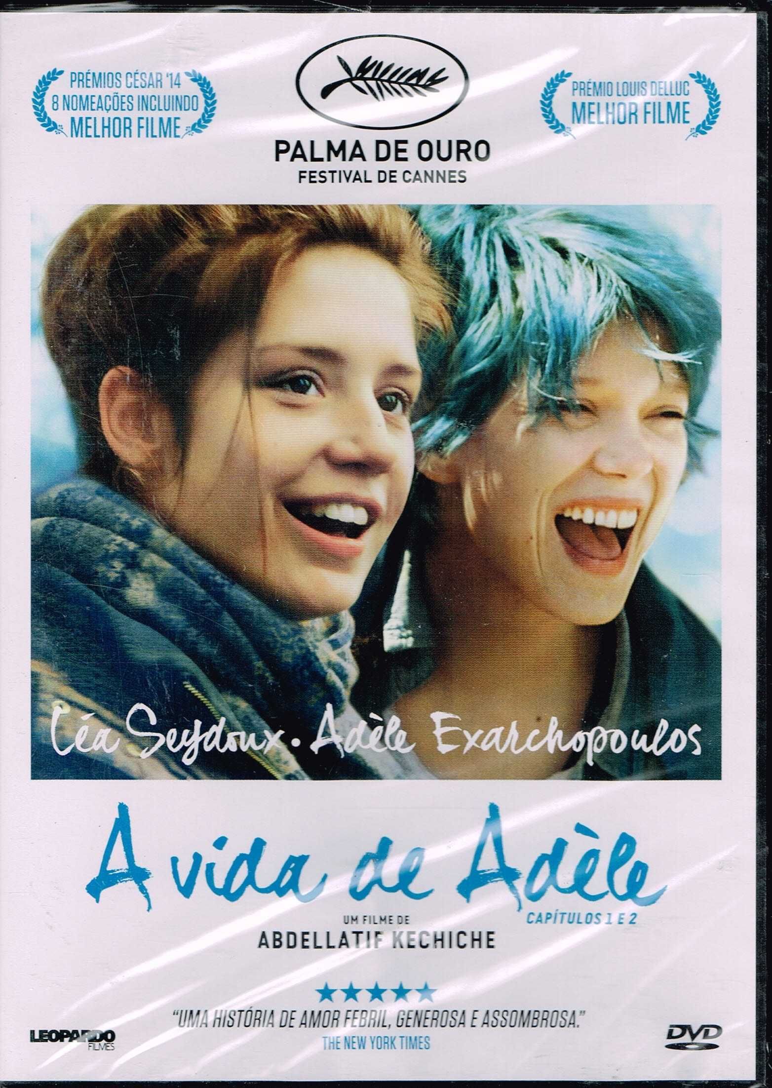 Filme em DVD: A Vida de Adèle: Capítulos 1 e 2- NOVO! SELADO!