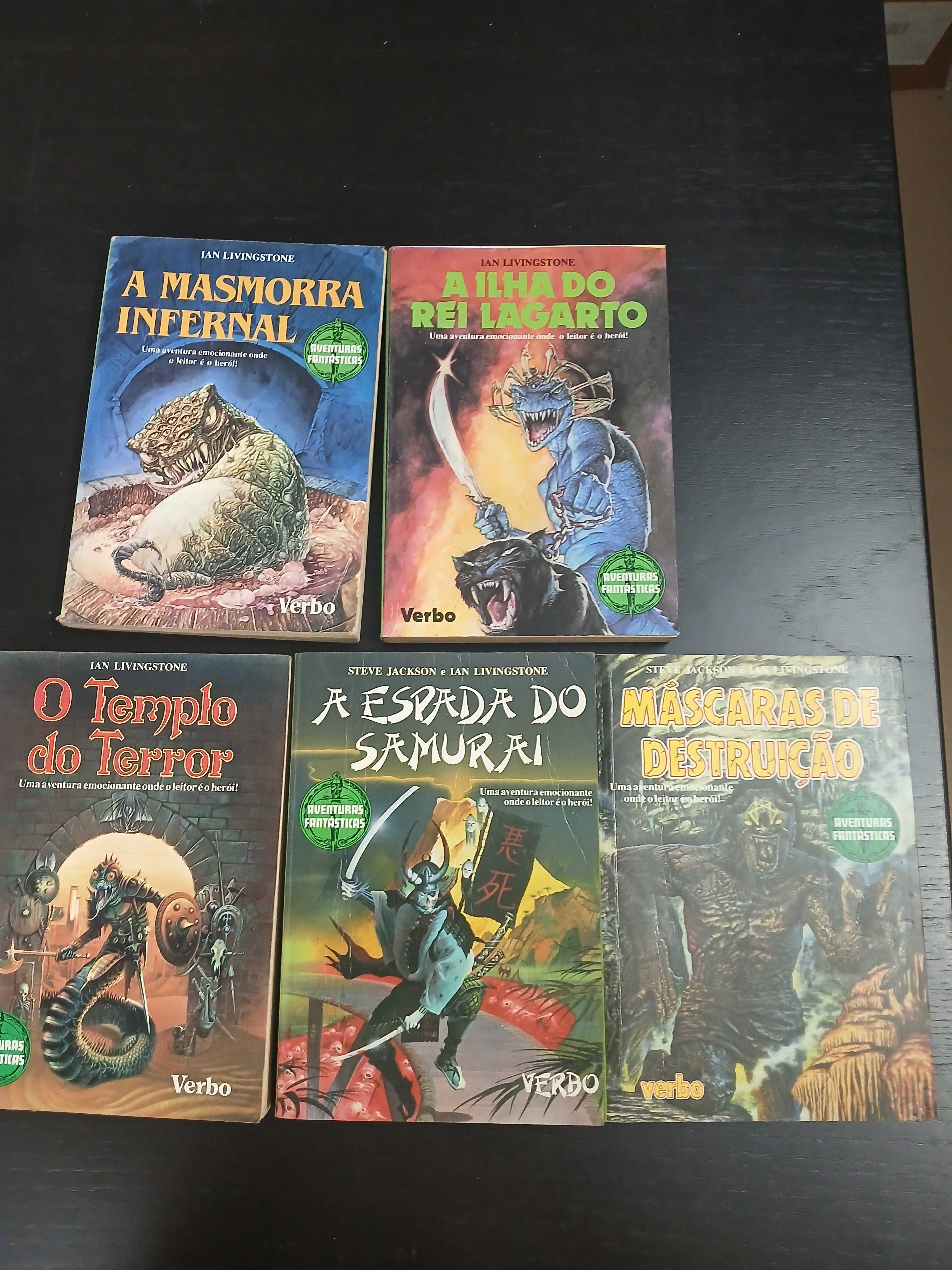 Livros da colecção "Fighting Fantasy