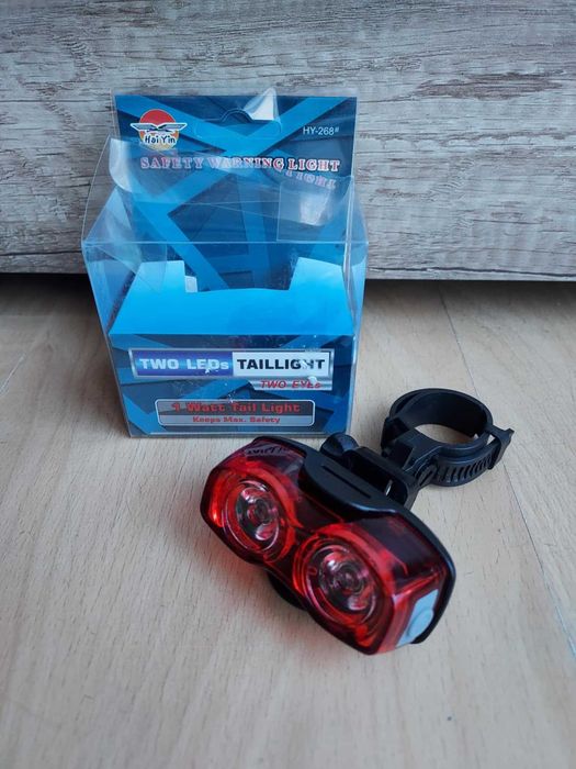 Tylna lampka rowerowa, mocna , oświetlenie LED na rower