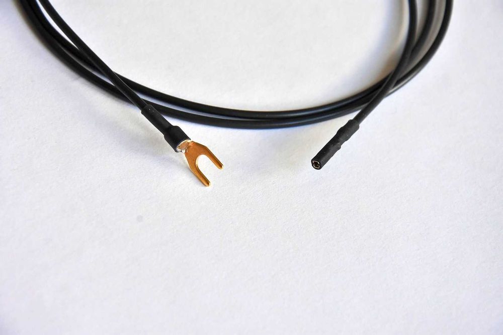Kabel masowy uziemiający do gramofonu widełki  TECHNICS PANASONIC DUAL