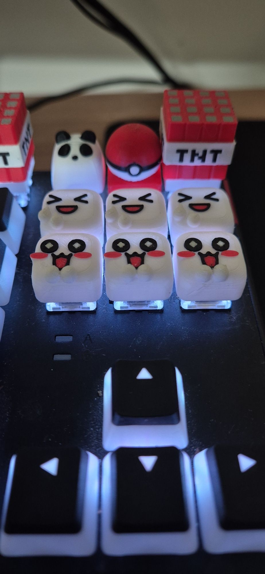 Przycisk do klawiatury xD keycap minka guzik custom klawiatura key cap
