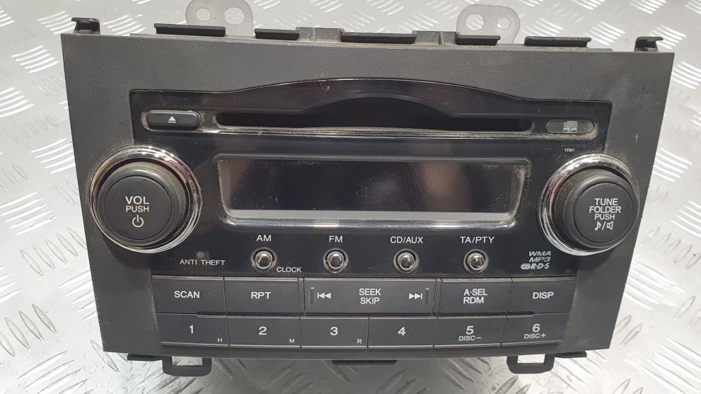 Магнитола Honda CRV RADIO CD / MP3 2006-2012 39100SWAG101M1 разборка