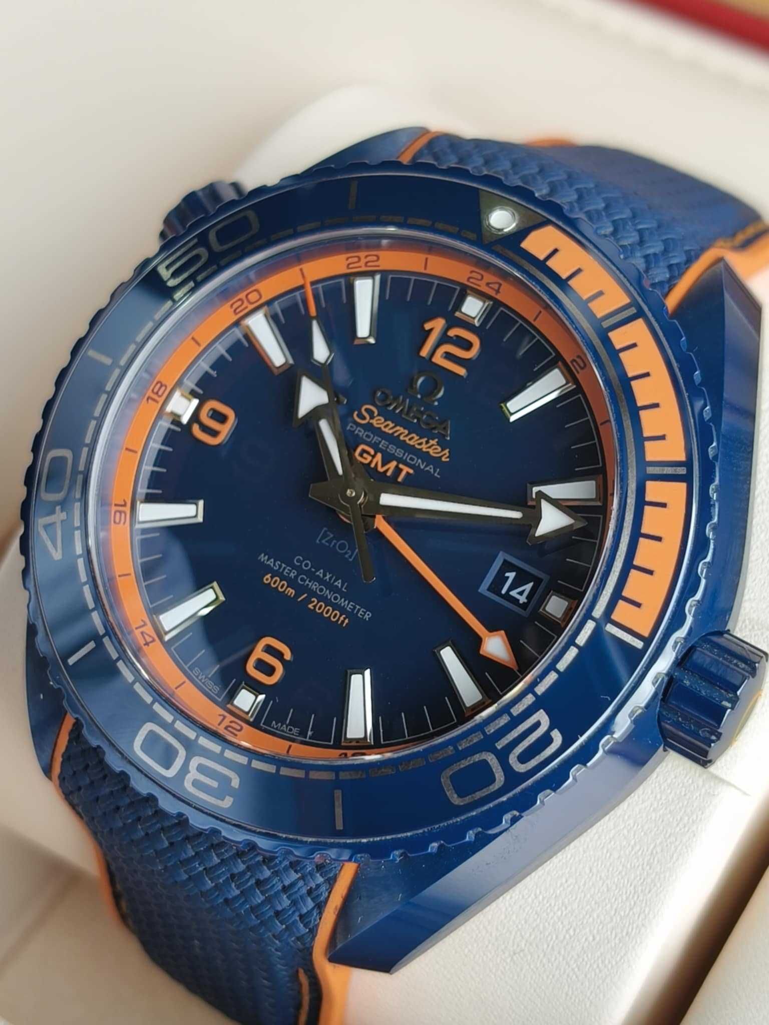Omega Seamaster Planet Ocean 600M GMT "Big Blue"  2024r