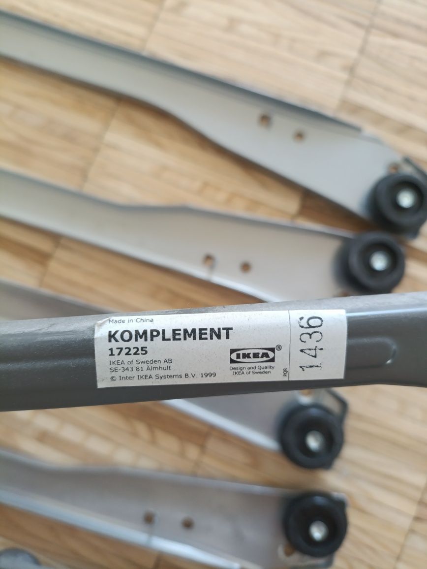 2 szuflady koszykowe do szafy IKEA + prowadnice