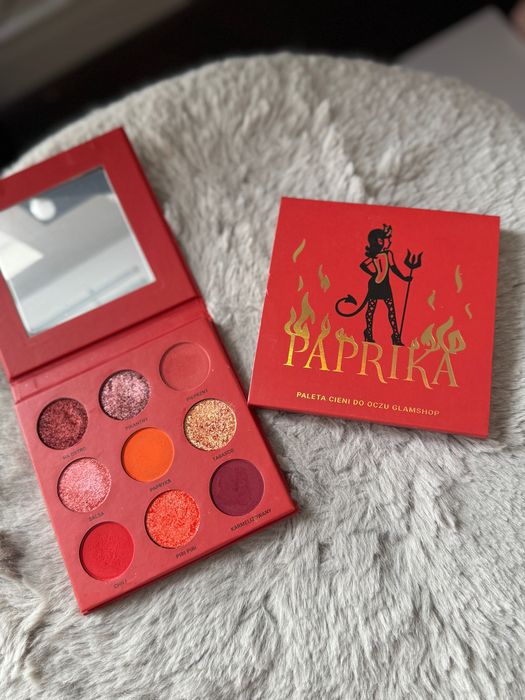 Paleta cieni do powiek Glam Shop paprika