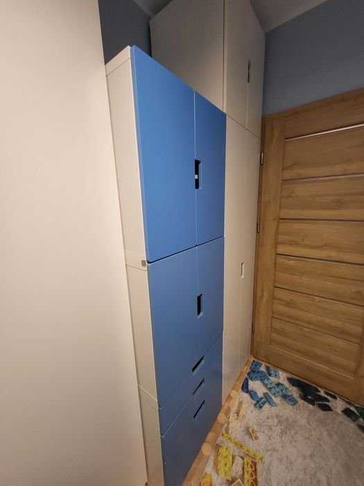 Meble dziecięce IKEA Stuva Malad - szafa 193cm, 3 szafki, 1 komoda