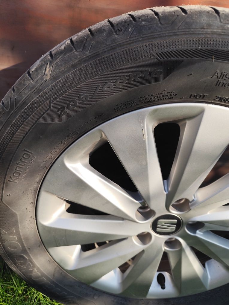 Felgi  16 cali seat arona itp +opony hankook  felgi 5x1004szt