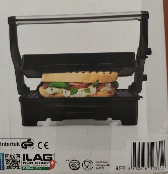 Міні гріль SilverCrest Mini Contact Grill