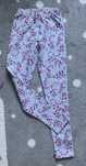 Legginsy ciepłe 152 kotki szary melanż