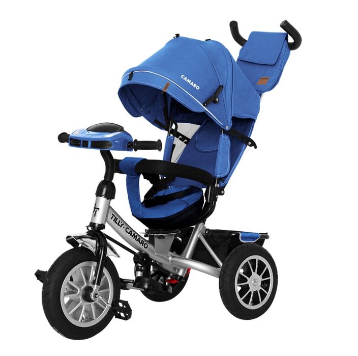 Триколісниий дитячий велосипед коляска Поворот сидіння детский