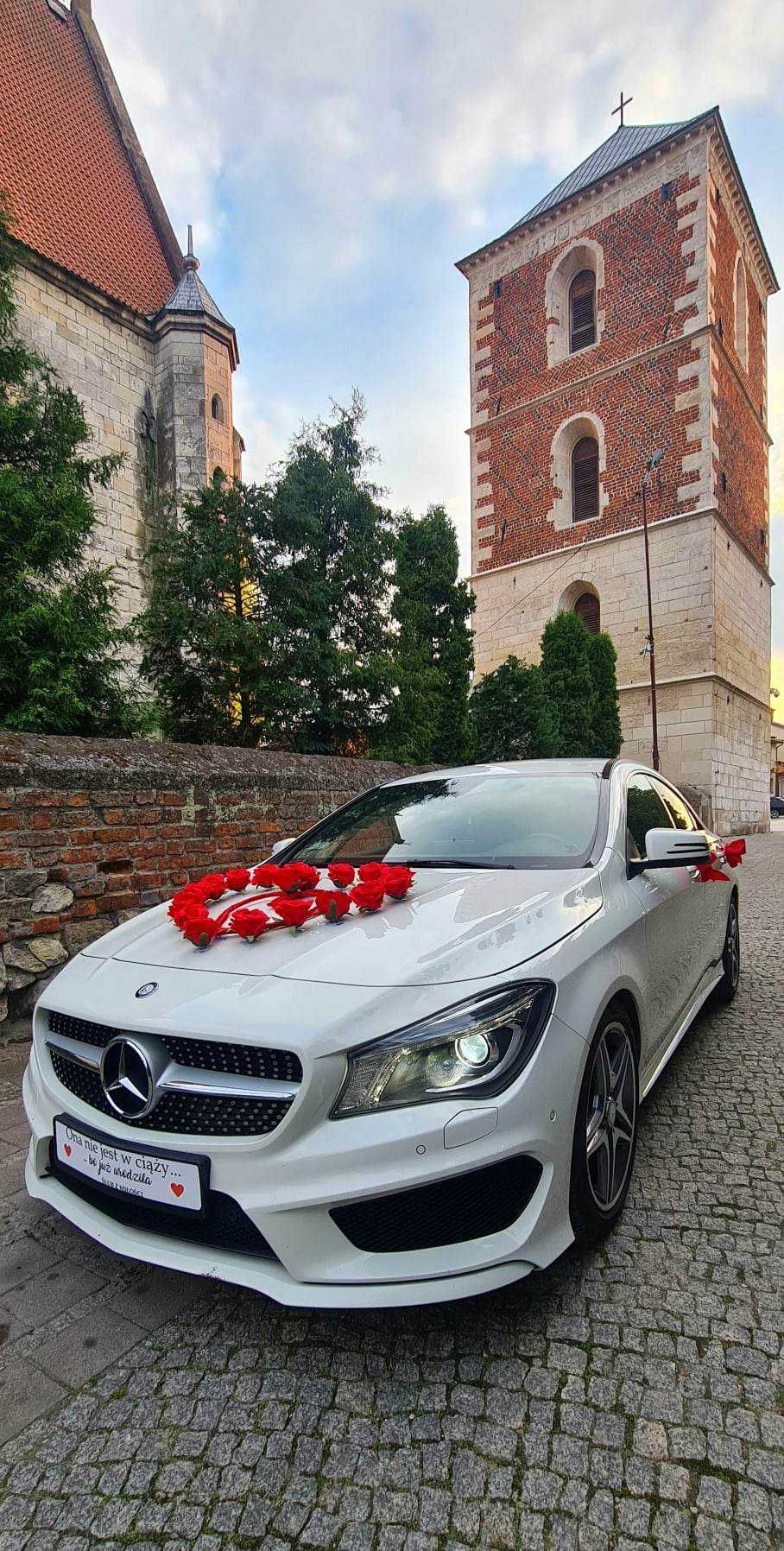 Samochód / auto na ślub/wesele Wyjątkowy Mercedes CLA AMG