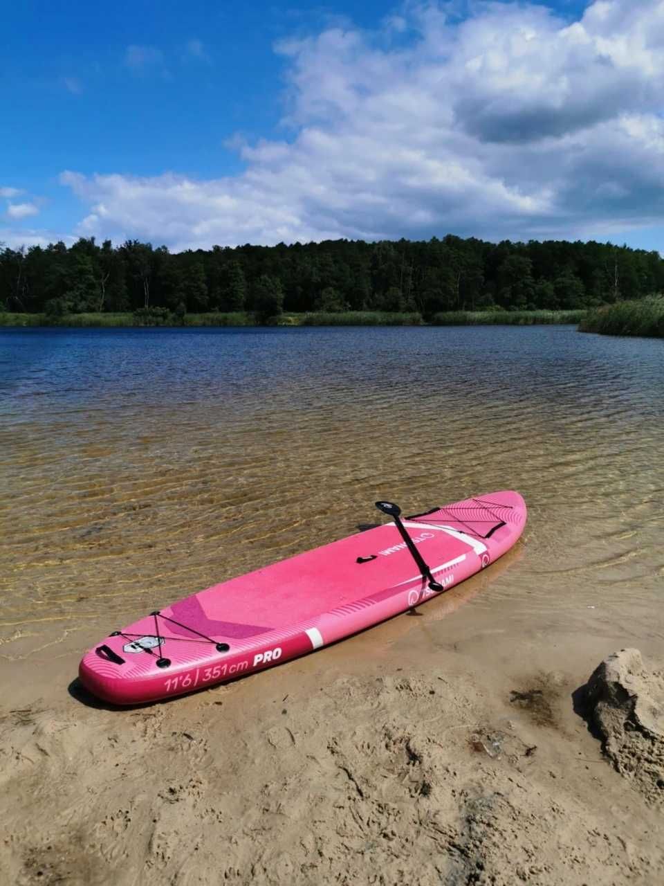 Deska SUP pompowana 350 cm z akcesoriami i plecakiem