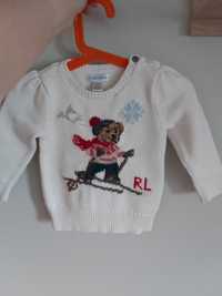 Sweterek Ralph Lauren misiu Bear