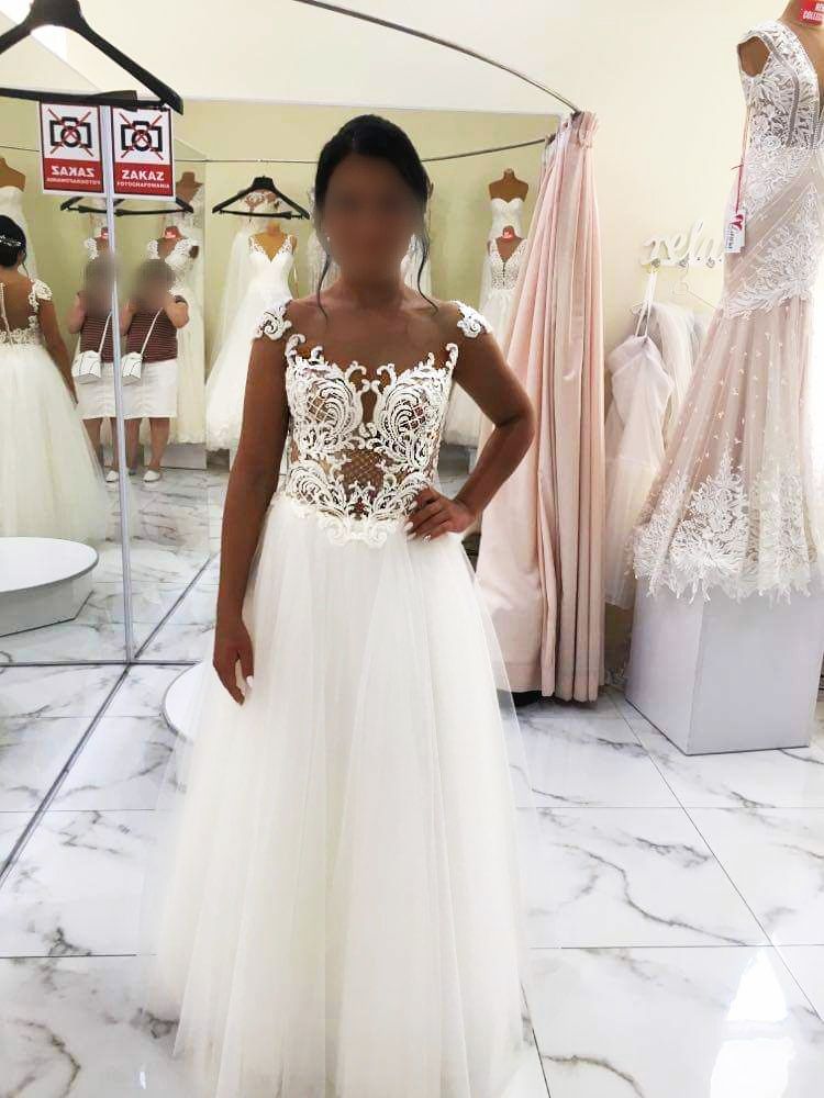 Suknia ślubna z salonu Laura (cena nowej 4500zł)