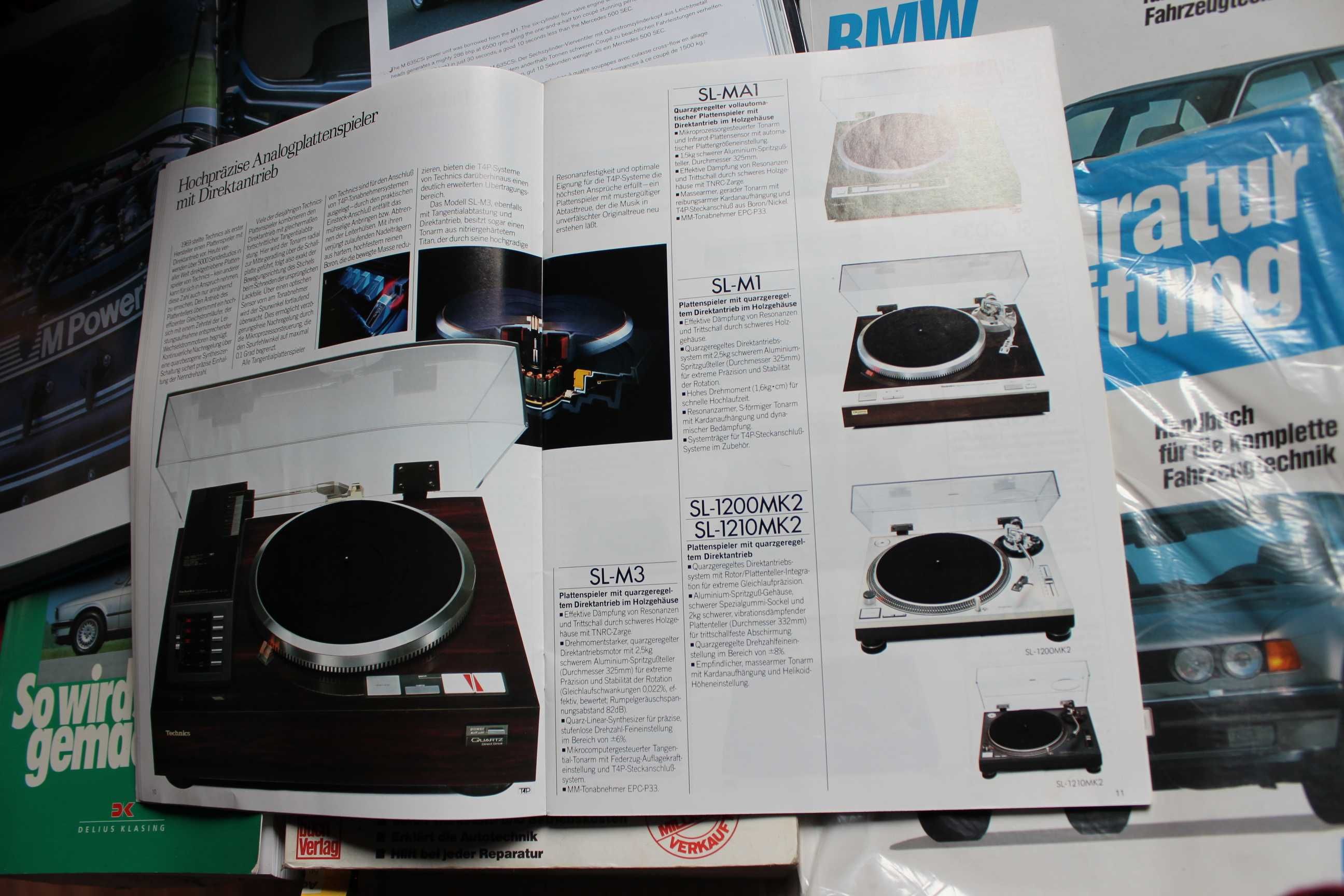 Katalog / prospekt Technics HiFi Audio 1987