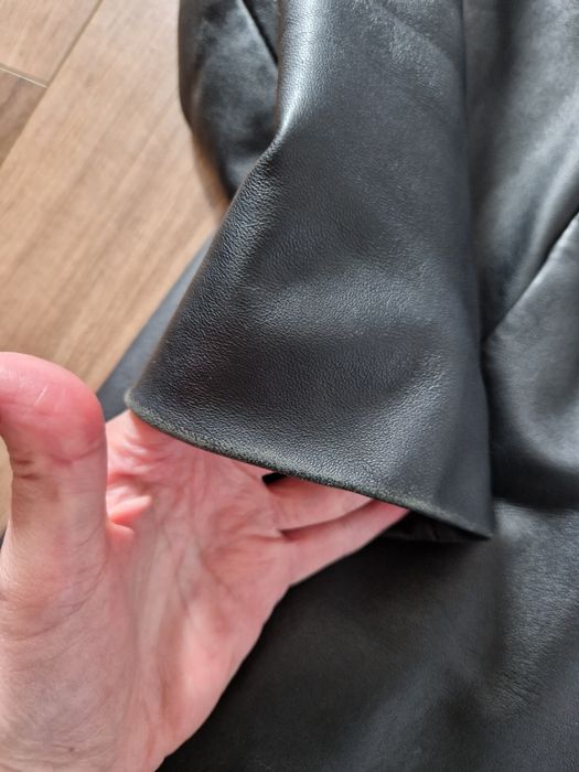 Płaszcz skórzany matrix M/L