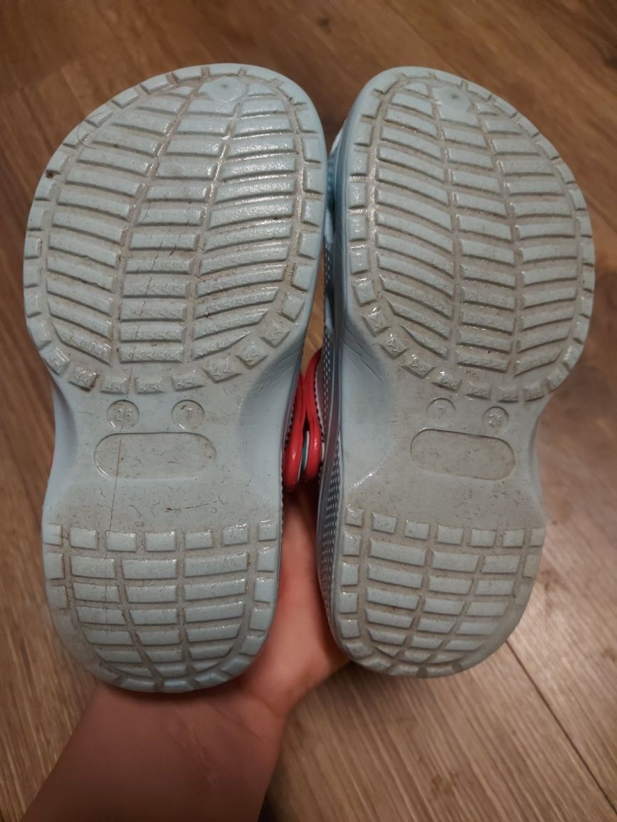 Klapki 26/27 jak Crocsy 17cm Sandały Arturki