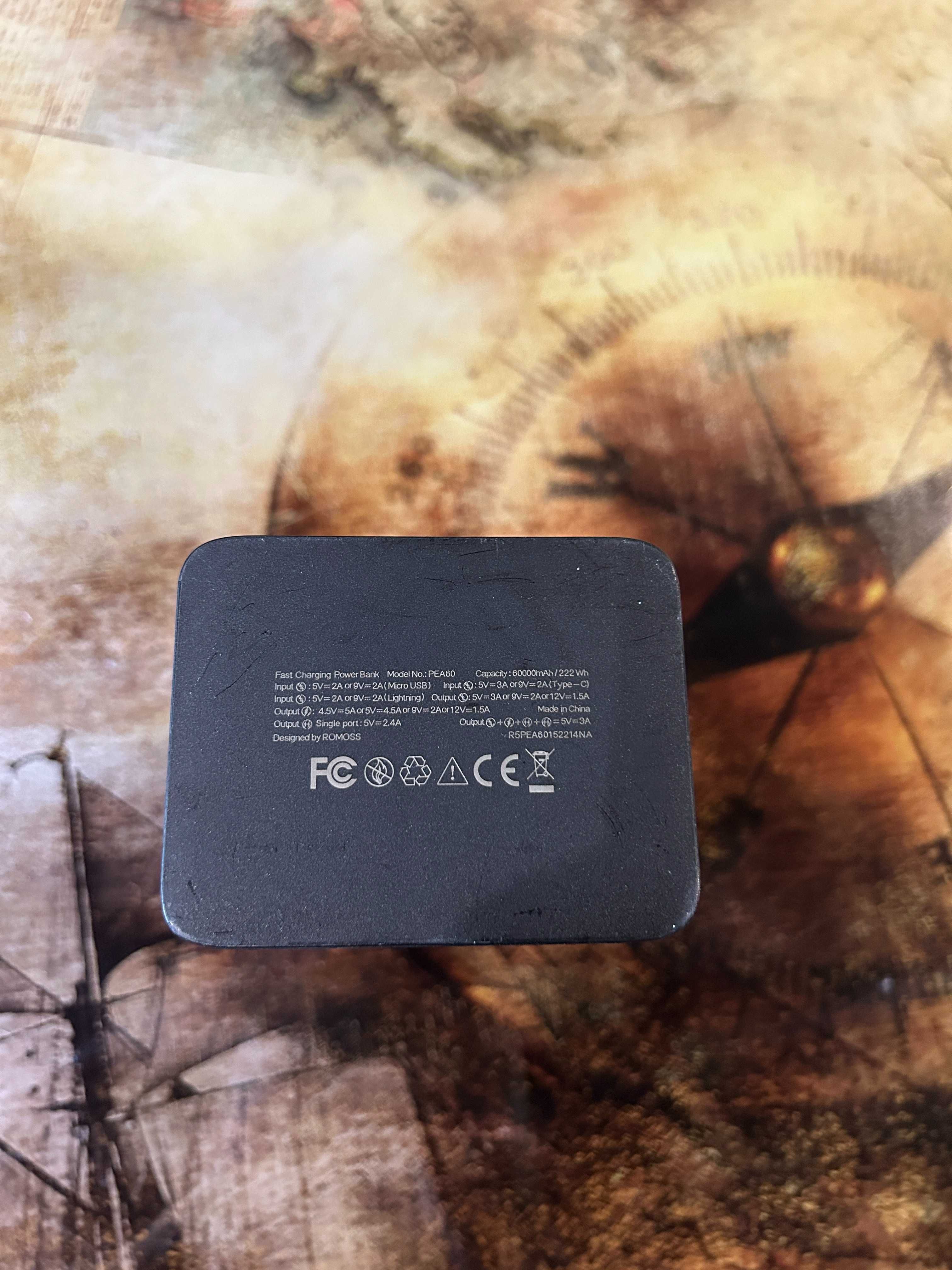 Павербанк Romoss 60000 mAh