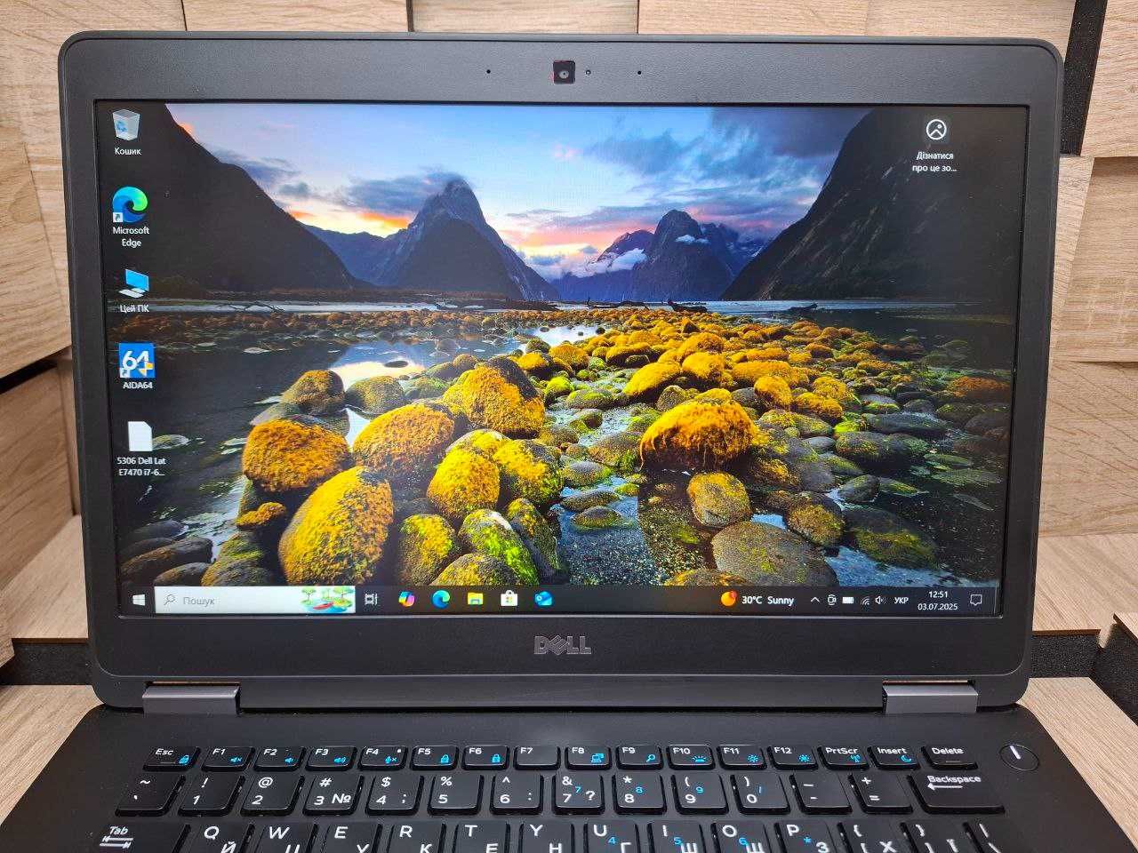 №5306 Ноутбук Dell Latitude E7470 14" FHD IPS/i7-6600U/SSD256Gb/8Gb