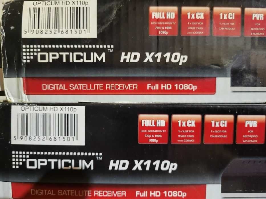 Tuner satelitarny opticum x110p dekoder