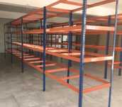 REGAŁ Magazynowy Metalowy 198x245x62 4P OSB 560kg sklep garaż piwnica