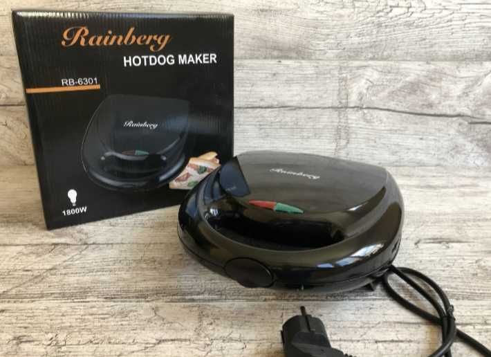 Машинка гриль для хот-дога Rainberg RB-6301 1800w