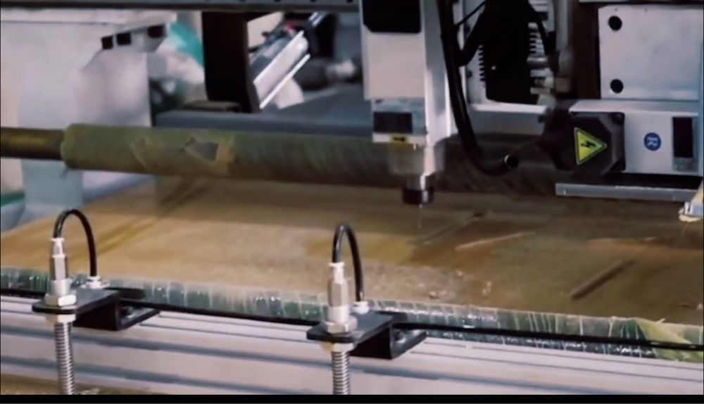 Ruter CNC do drzwi • Kompletny zestaw do produkcji futryn / ościeżnic