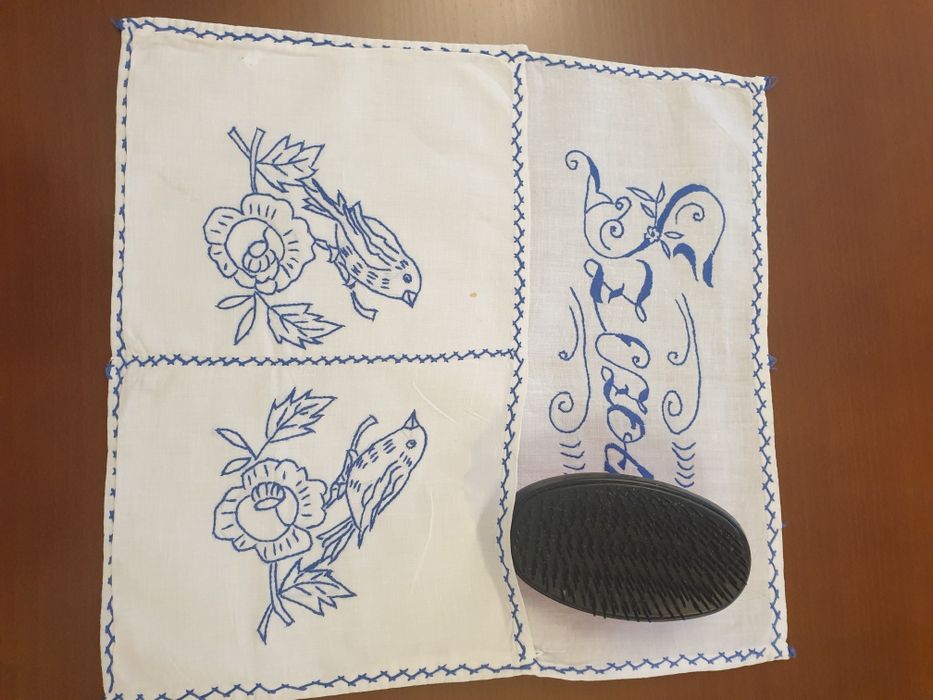 Oryginalna ręcznie haftowana makatka