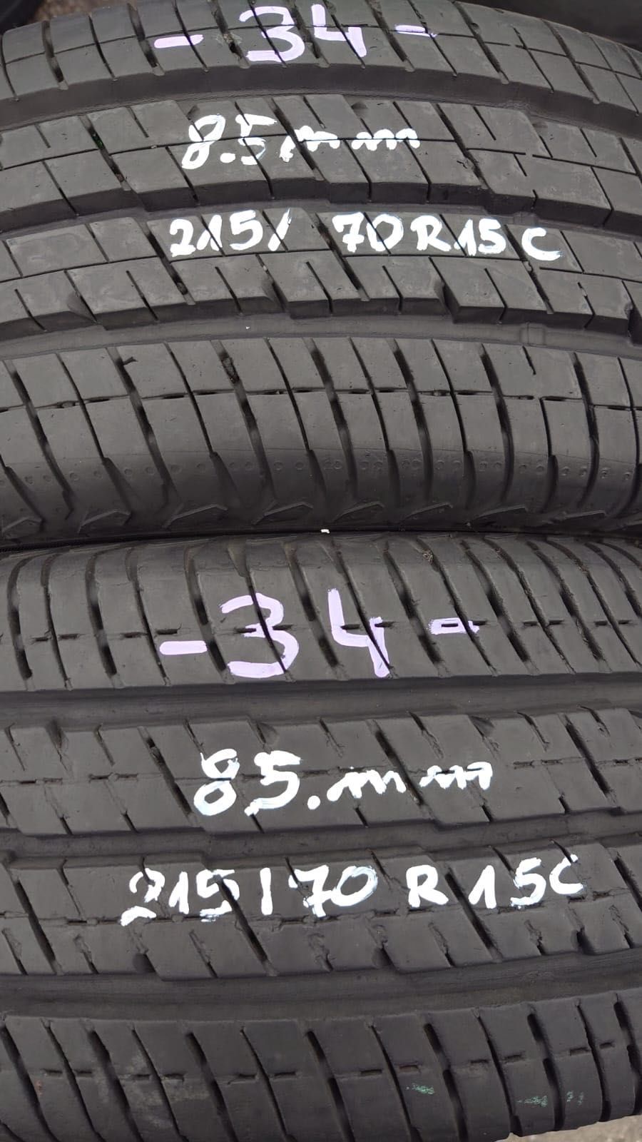 Opony letnie 215/70R15C CONTINENTAL VANCO 2 -2 szt