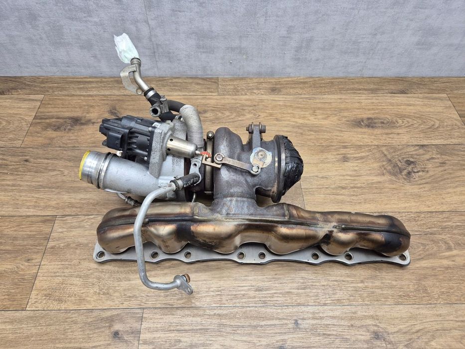 BMW N55B30A TURBO TURBINA 3.0i 306KM KOMPLETNA NASTAWNIK KOLEKTOR