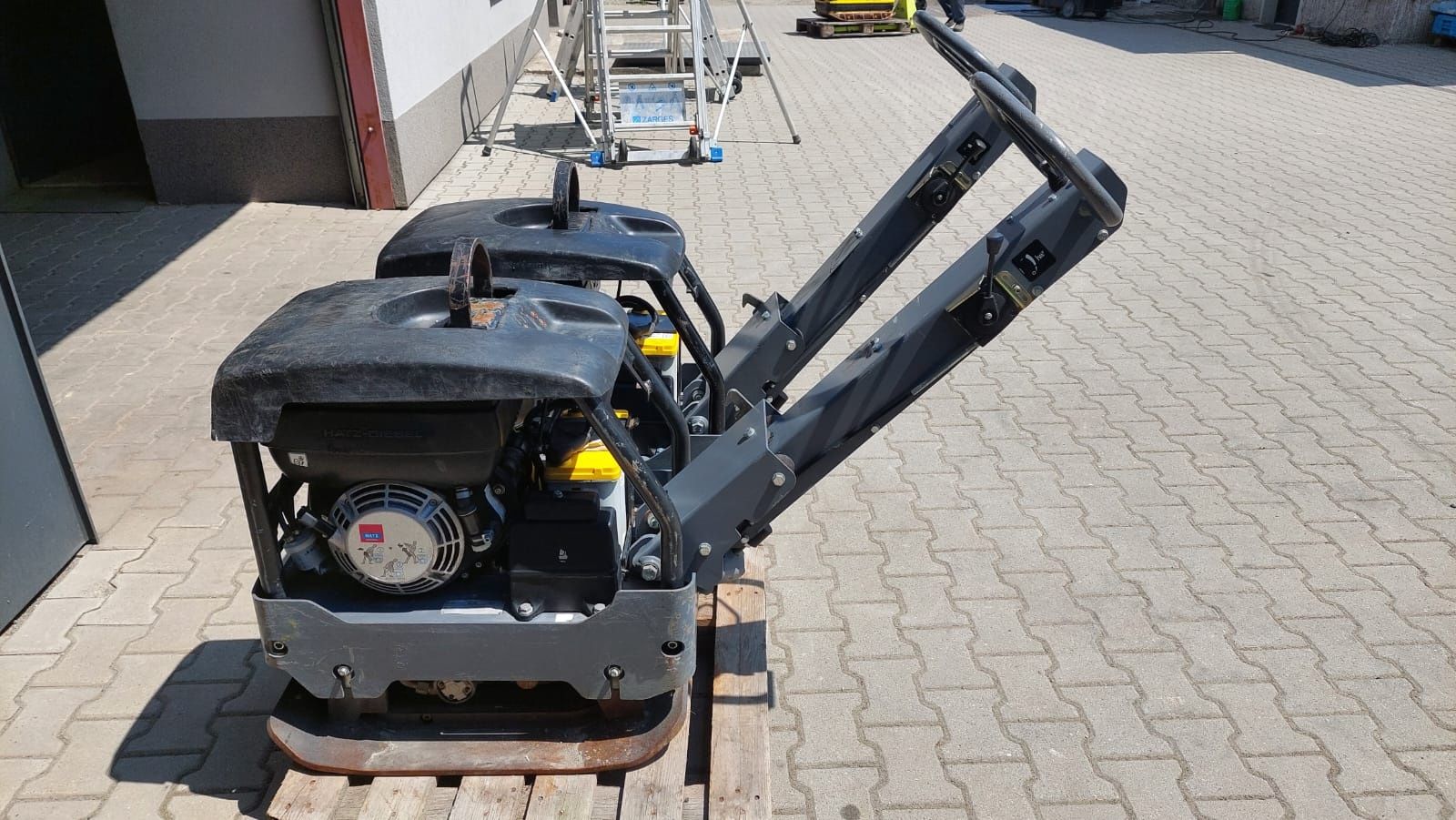 Zageszczarka Atlas Copco LG204, 250kg, 2018rok, Hatz