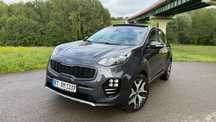 Kia Sportage 100.% Oryginał 4x4 Skóra Navi Kamera Panorama Gt-Line Niemcy